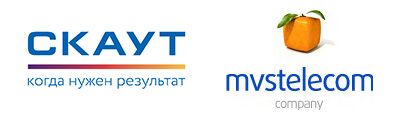 Логотип СКАУТ и mvstelecom